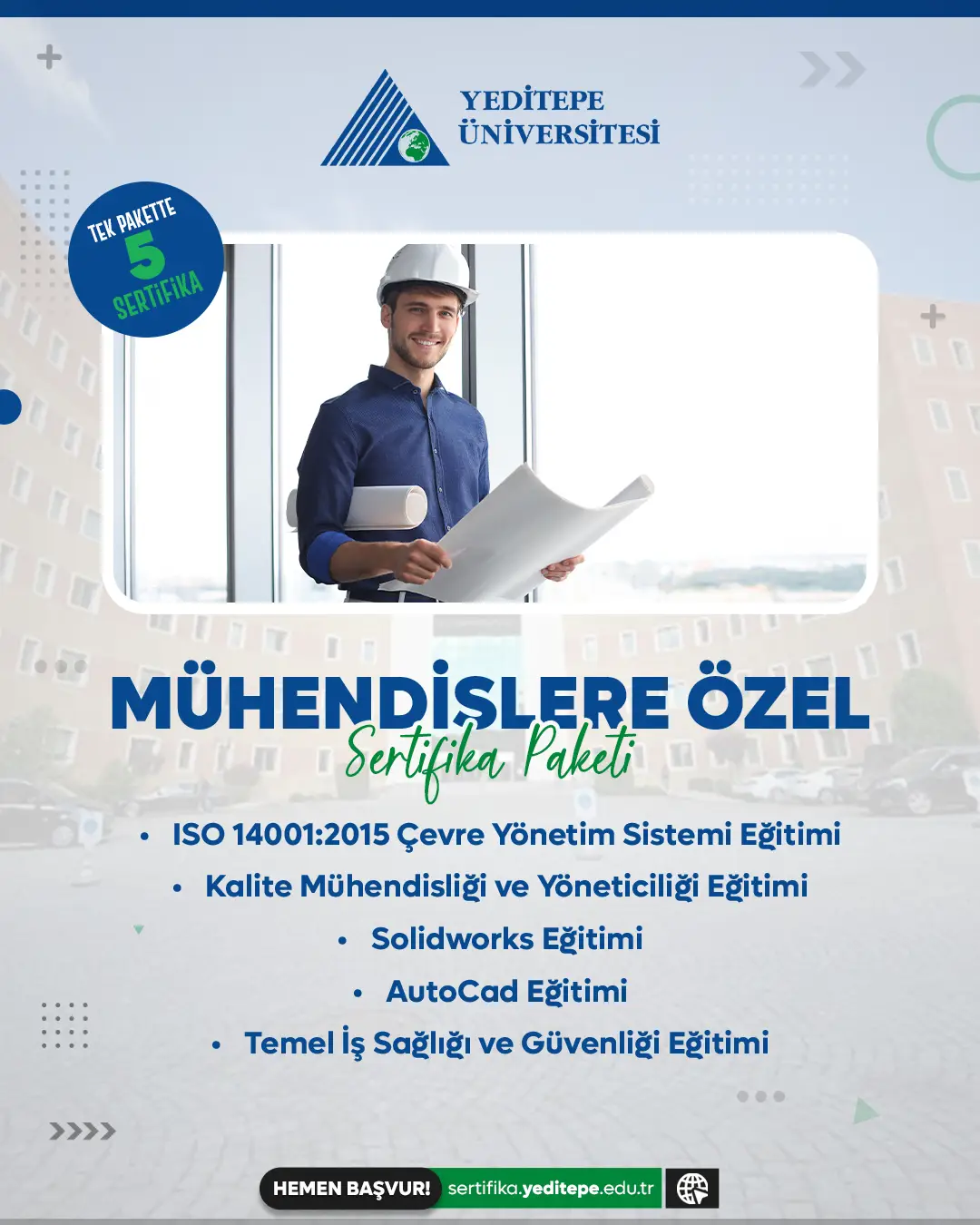 Mühendislere Özel Sertifika Paket Programı
