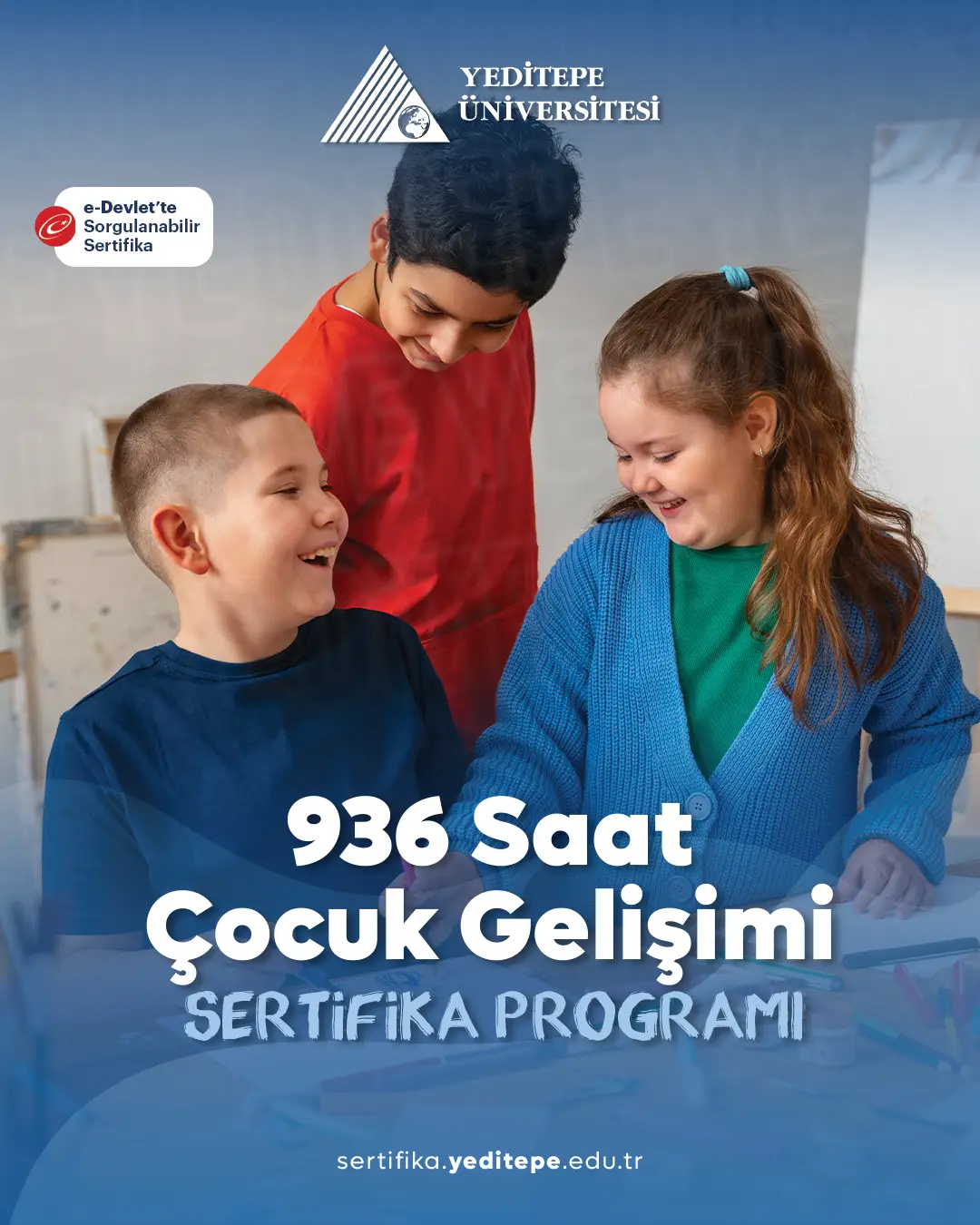 936 Saat Çocuk Gelişimi Sertifika Programı